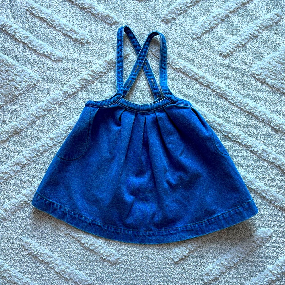 The Simple Folk Denim Pinafore
